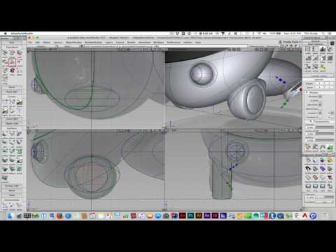 Moon Truck Alias Modeling - Lesson 6