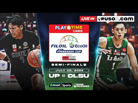 Playtime Cares 18th Filoil EcoOil Preseason Cup | UP vs DLSU