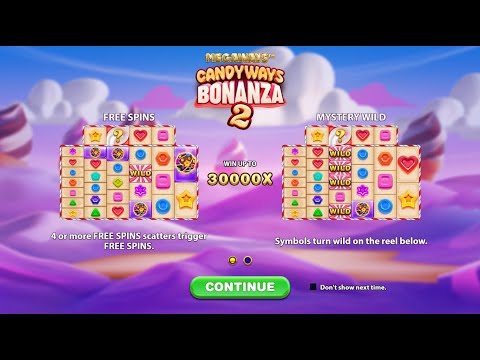 Candyways Bonanza Megaways 2 gameplay video
