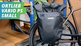 Ortlieb Vario PS Small - Die vielseitige Rucksack & Fahrradtasche für Abenteurer