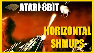 25  Essential Atari 8bit Horizontal SHMUPS for your Atari 400 Mini