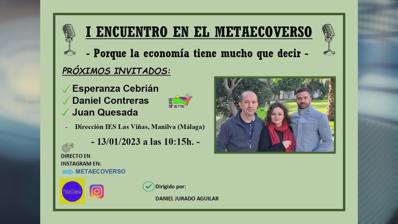 El 13 de enero tenemos otro “Encuentro en el Metaecoverso”
