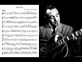 Django Reinhardt - Blues Clair Transcription