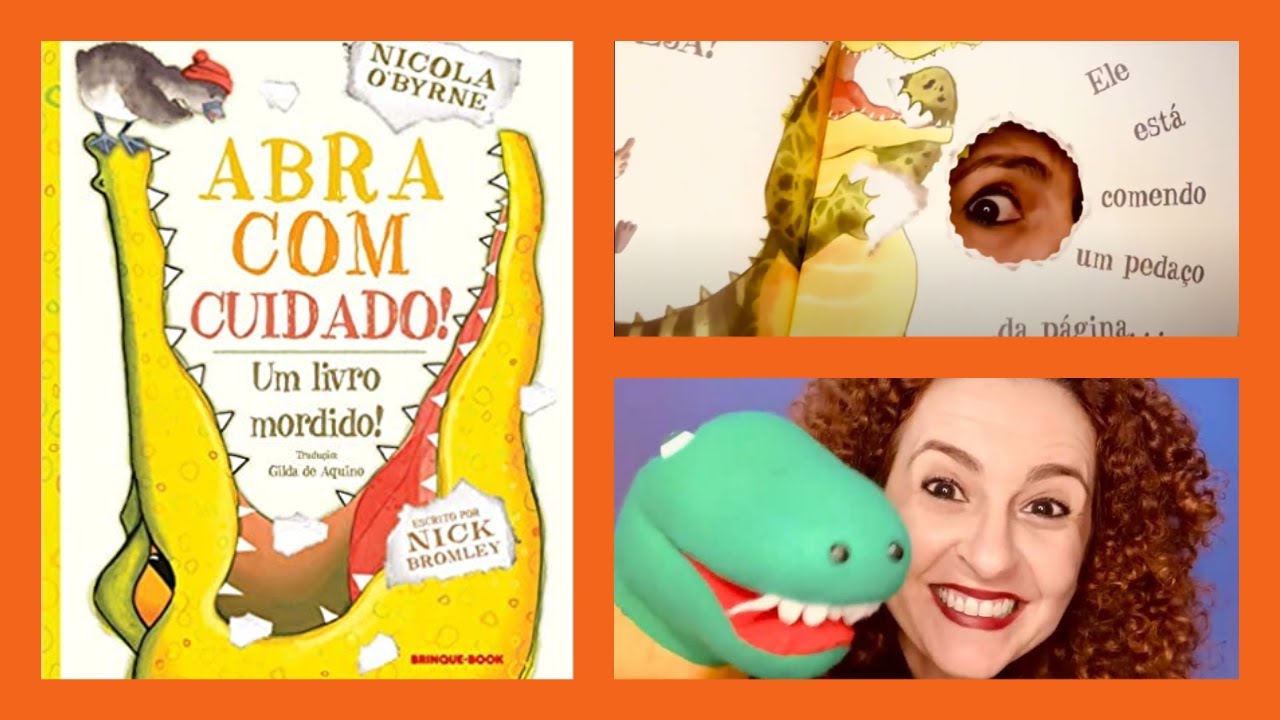 ABRA COM CUIDADO! Um livro mordido.