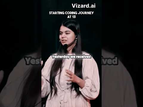 👉 Coding at age of 13 😱 : Shradha Mam