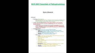 nur 2063 nur2063 essentials of pathophysiology exam 2 blueprint latest 2021 2022 rasmussen