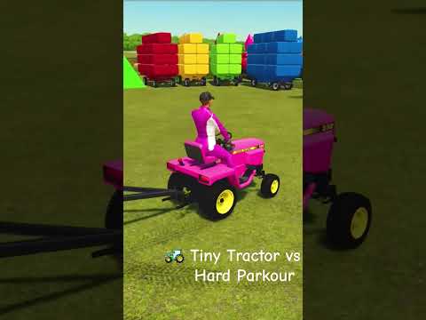 Tiny Tractors  #automobile #farmingsimulator22 #farming