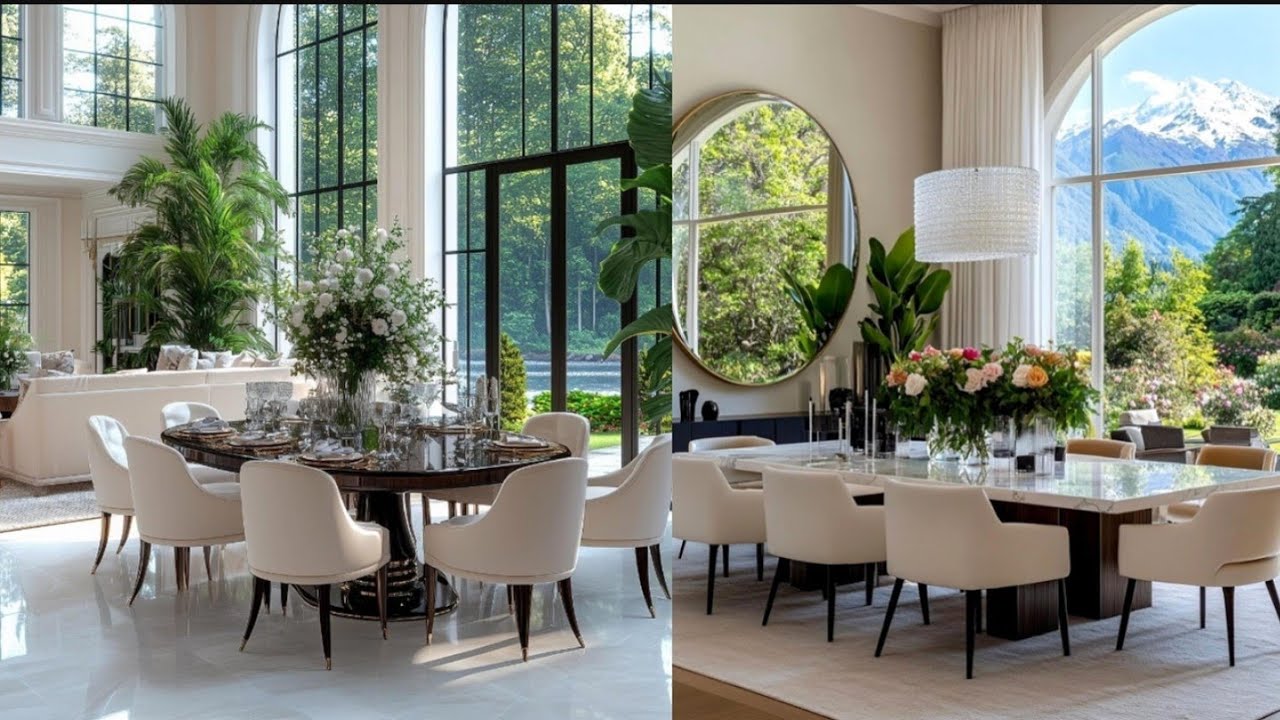 DIFFERENT WAYS TO STYLE YOUR DININGROOM SPACE IN 2025/ INTERIOR DESIGNS