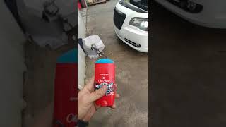 Old Spice on Squeaky Belt Did it work!