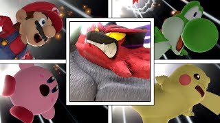 Every Character Destroyed By Incineroar&#39;s Final Smash In Super Smash Bros Ultimate