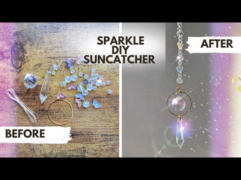 How to make a beginners suncatcher easy sun catcher tutorial - Sparkle 