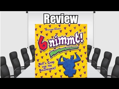 6 Nimmt! Review and How to Play - Chairman of the Board