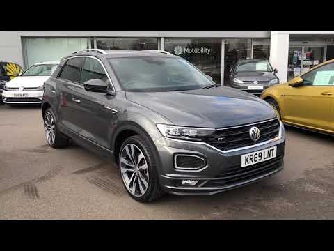 Volkswagen T-Roc 2.0TDI R-Line DSG Indium Grey Used Car | Wrexham Volkswagen