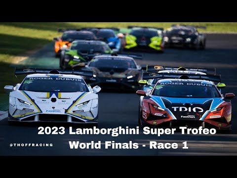 Tyler Hoffman - Lamborghini Super Trofeo World Finals @ Vallelunga 2023, Race 1