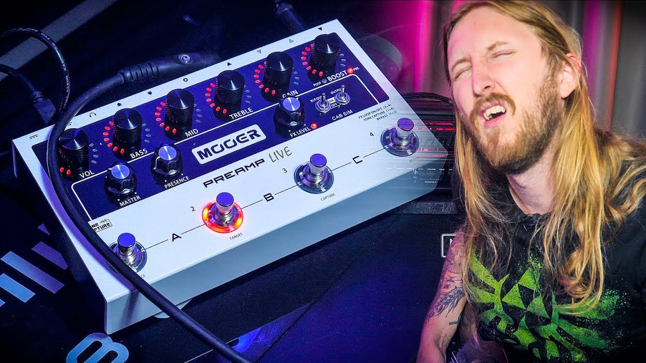 MOOER PREAMP LIVE - TONE CAPTURING PEDAL?