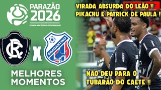 Remo x Bragantino - Melhores Momentos - Gols - Parazão 2026