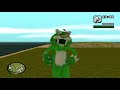 Человек в зеленом костюме худого саблезубого тигра из Zoo Tycoon 2 para GTA San Andreas vídeo 1
