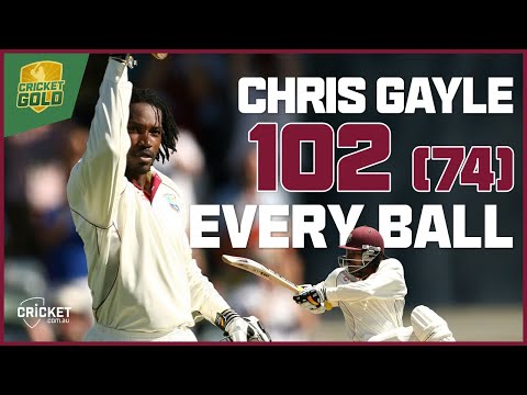 Disdain! Gayle blitzes 70-ball century against Australia