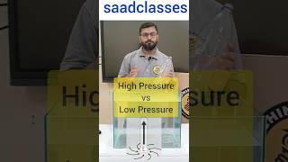Bernoulli's Principle with Experiment | High Pressure vs Low Pressure flow of Water #science