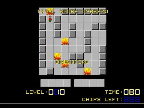 chips challenge 1, level 10