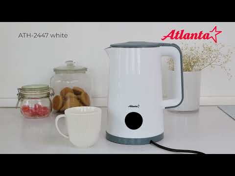 Миниатюра изображения товара Электрочайник Atlanta ATH-2447 (белый)