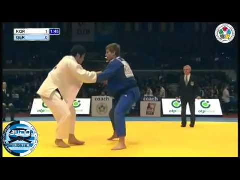 Judo Grand Prix Dusseldorf 2012 -90kg LEE Kyu-Won (KOR)-GUTSCHE (GER)