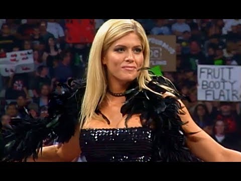 (720pHD): WCW Nitro 06/28/99 - Flair (w/Torrie Wilson/Madusa/Asya/Gorgeous George/Mona) vs. Nash
