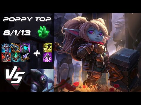 TOP Poppy vs Jax - EU Challenger Patch 25.19