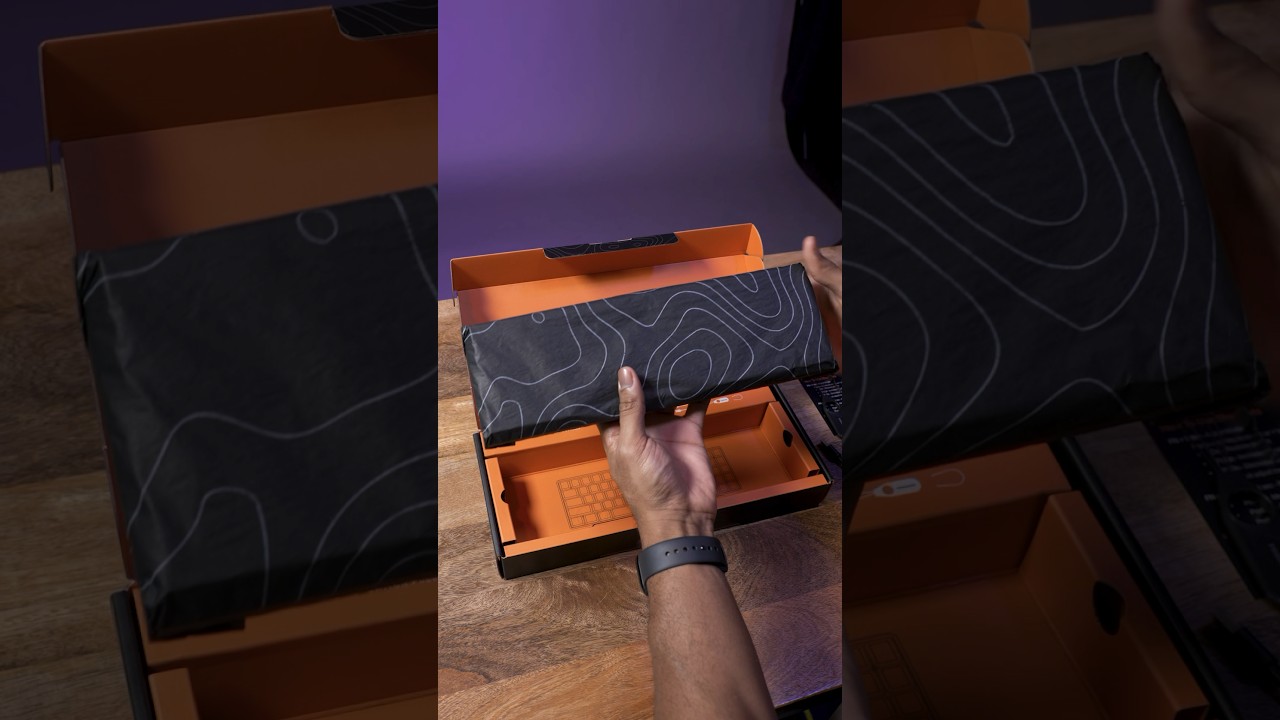 Unboxing @higroundco Performance Base 65 Keyboard in BLACKICE