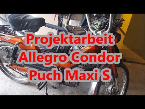 Projektarbeit Allegro Condor Puch Maxi