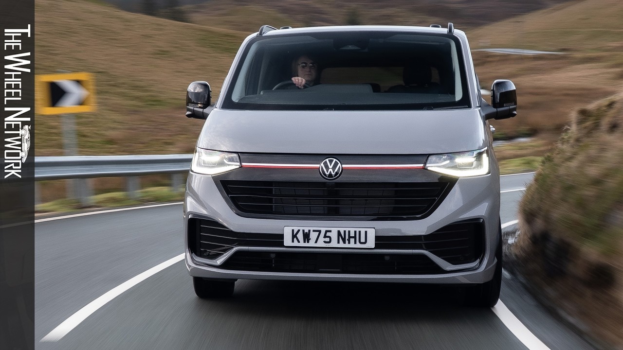 2026 Volkswagen Transporter Sportline | Stone Grey | Driving, Interior, Exterior (UK Spec)