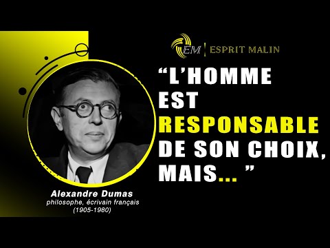 Les citations de jean paul sartre qu'il faut savoir