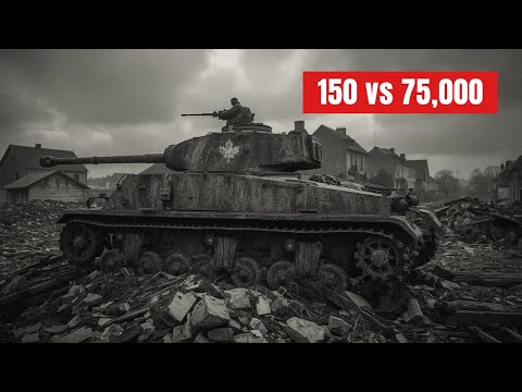 150 Canadians Held One Village Against 75,000 Germans - And Won