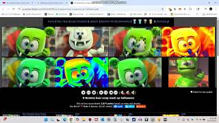 8 Gummy Bear Mash up halloween