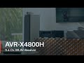 Denon Récepteur AV AVC-X4800H Noir