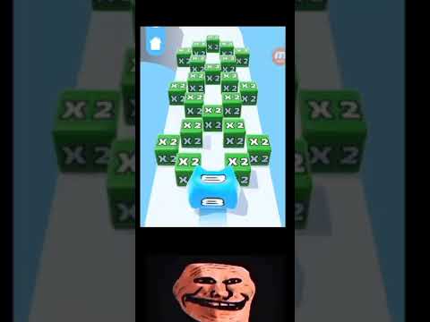 Jelly Run 2048 gameplay #shorts #fyp #fypシ