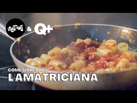 Ricetta Amatriciana | Roscioli Roma