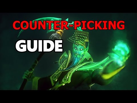 Dota 2 - How To Counter Pick Necrophos Guide [Core , Support And Items]