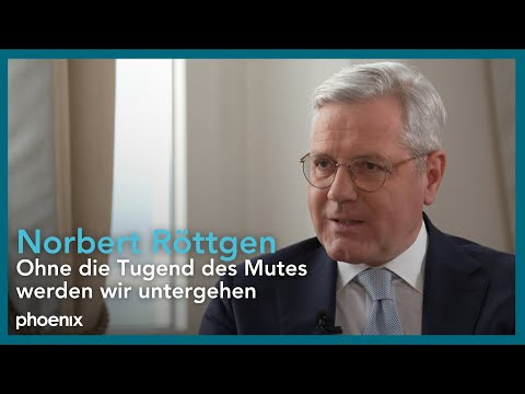 phoenix persoenlich: Außenpolitiker Norbert Röttgen (CDU)