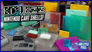 Retro Nintendo Replacement Cartridge Shells From Krikzz! Great For RetroPie Carts, Homebrew & More!