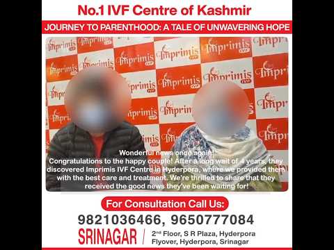 Our Happy Patient Testimonial Pregnancy after 4 Years of Marriage at Imprimis IVF Centre
