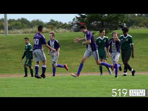 WCSSAA Junior Boys Soccer - Cameron Heights Gaels vs Huron Heights Huskies