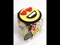 Ready To Pop Emoji Gift Box Punch Board Valentine Candy Box