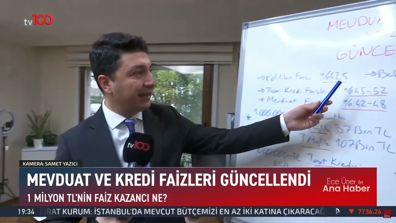 1 Milyon TL'nin Faizi Ne Kadar? Mevduat ve Kredi Faizleri Güncellendi!