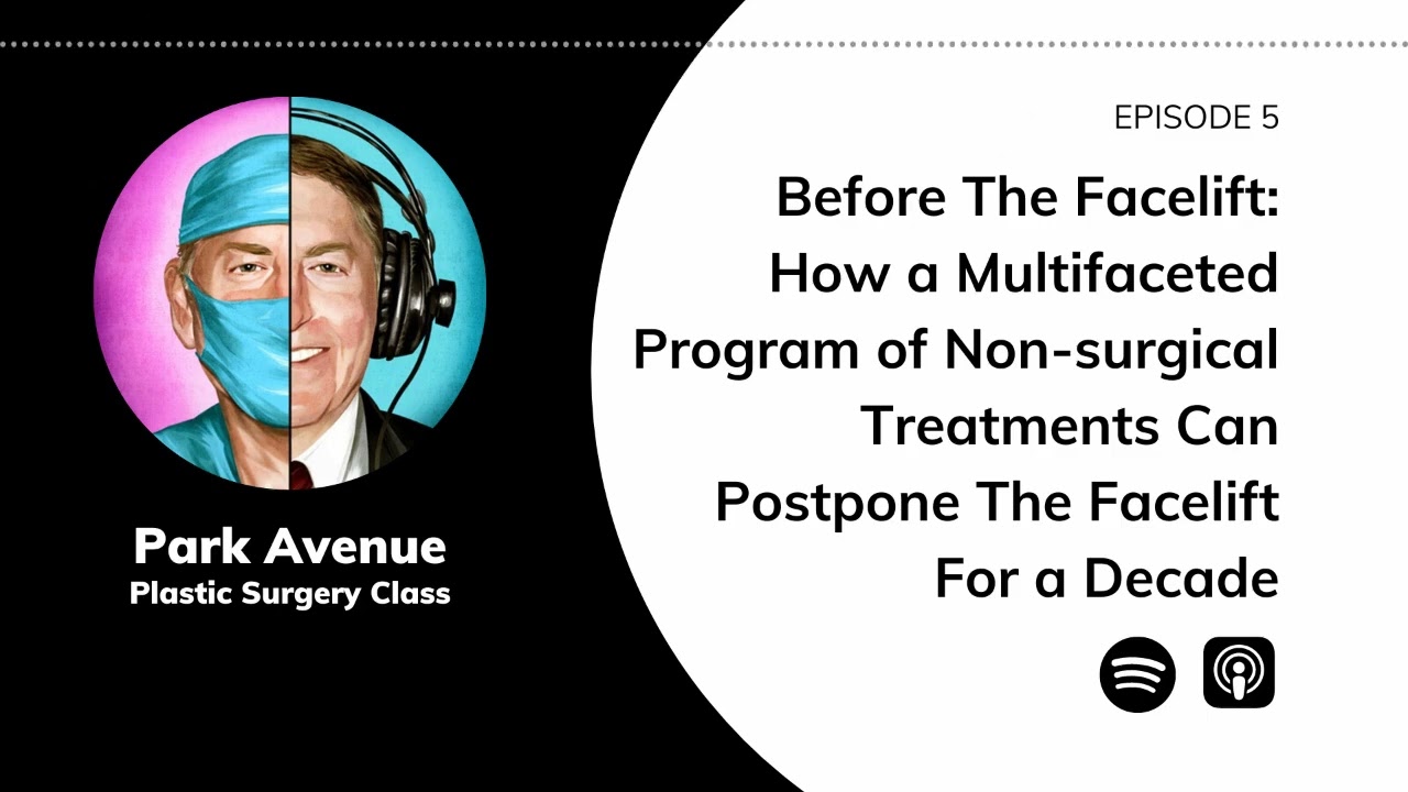 Before the Facelift: How a Multi-Faceted Program of Non-Surgical Treatments Can Postpone The Facelift