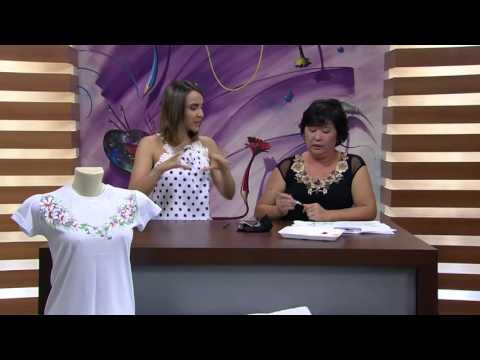 Mulher.com - 12/01/2016 - Pintura de flores em camista - Julia Passerani