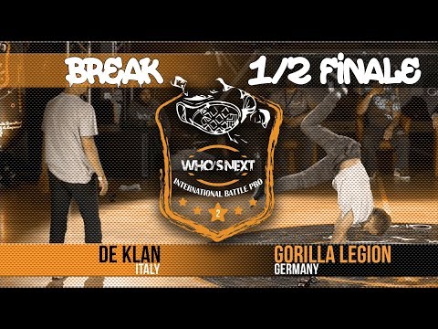 1/2 BREAK - DE KLAN vs GORILLA LEGION - WIN2017