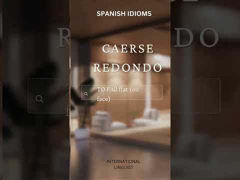 Easy French Spanish Idioms. #easyfrench #french #spanish #shorts