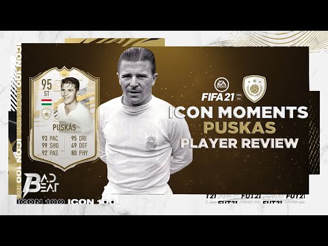 (95) ICON MOMENTS PUSKAS PLAYER REVIEW! MOMENTS PUSKAS - FIFA 21 ULTIMATE TEAM
