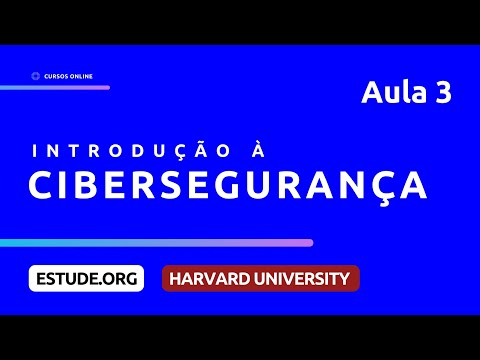 Cibersegurança Segurança de Contas Aula 0 Introdução à segurança cibernética